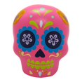 thumbnail image 1 of Decoración de Halloween Way To Celebrate Calavera del Día de los Muertos en Cerámica Verde, 1 of 4