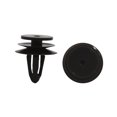 thumbnail image 1 of 40Pcs Remaches Clips Empuje 8mm Sujetador Negro Panel Tapicería de La Puerta de Vehículo Coche Plástico, 1 of 1