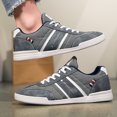 thumbnail image 4 of Men's Casual Canvas Sneakers – Classic Low-Top Skate Shoes for Walking, Daily Wear, 4 of 6