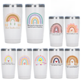 thumbnail image 2 of Vaso para automóvil de 20 oz, gran capacidad, de aspecto atractivo, vaso para helado aislado de acero inoxidable 304, 2 of 5
