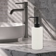 thumbnail image 6 of Unique Bargains 1 Pc Classic Cylindrical Soap Pump Dispenser for Hotels 350ml Black White, 6 of 6