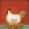 thumbnail image 2 of Audit, Lisa 26x26 Black Ornate Wood Framed with Double Matting Museum Art Print Titled - My Home III, 2 of 4