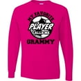 thumbnail image 3 of Inktastic Soccer My Favorite Player Calls Me Grammy Long Sleeve T-Shirt, 3 of 5
