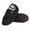 Navy Blue/White, variant on EUROPEAN SOFTEST Women's 80D High Density Memory Foam Diabetic Slippers with Adjustable Closures