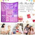 thumbnail image 3 of Yibo Gifts for Grandma to My Grandma Blanket Birthday Gifts Nana Gifts Gigi Blankets Mother's Day Thanksgiving Christmas Grandma Gifts Grandmother Granny Gifts, 3 of 7