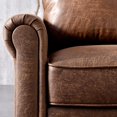 thumbnail image 5 of XIZZI 74" Living Room Convertible Sofa 3 Seater Sofa Couch Lounge-Suede Fabric,Brown, 5 of 6