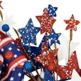 thumbnail image 4 of Northlight Stars and Stripes Glittered Patriotic Artificial Twig Wreath - 24", 4 of 9