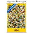 thumbnail image 3 of The Simpsons - Universe 21 Wall Poster with Wooden Magnetic Frame, 22.375" x 34", 3 of 3