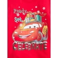 thumbnail image 3 of Pixar Cars Toddler Boys Holiday Graphic Crewneck Tee with Short Sleeves, Sizes 12M-5T, 3 of 3