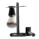 thumbnail image 3 of Juego de afeitado para hombre de 3 uds, juego de soporte para brochas de afeitar, herramienta de limpieza de afeitado negra, maquinilla de afeitar +, 3 of 9