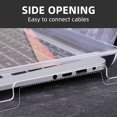 thumbnail image 1 of FOMIYES Transparent Keyboard Case Acrylic Cover with Waterproof Design for Keyboard Protection, 1 of 8