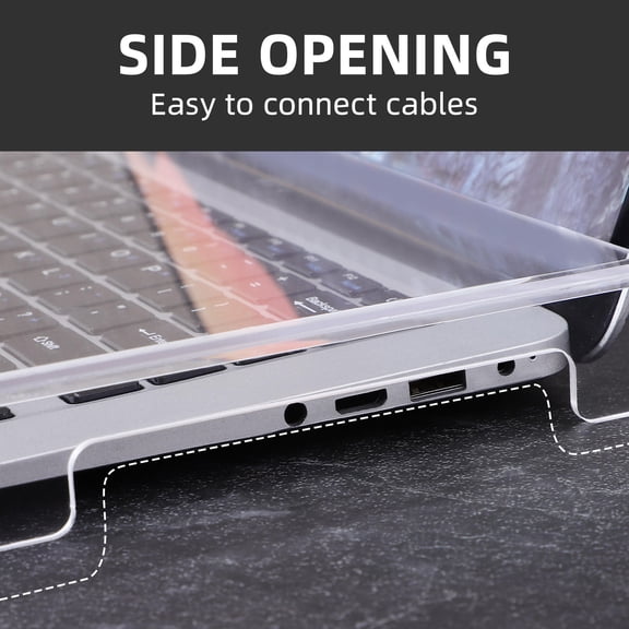 OUNONA Acrylic Keyboard Cover Protective Transparent Case Water Resistant Keyboard Protector