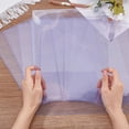 thumbnail image 3 of 10 protectores de hojas transparentes de 8.3 x 12 pulgadas, de plástico, para papel A4. Fundas rígidas impermeables para documentos y fotos. Protectores de impresión para menús y archivos., 3 of 9