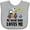 AC-Heather Grey, variant on Inktastic Farmer Cow My Great Aunt Loves Me Boys or Girls Baby Bib