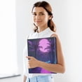 thumbnail image 6 of FORMRS 3 Ring Binder 1.5 inch with Pockets Set of 2 Clip Board 200 Sheets Capacity, Pink Neon Road, 6 of 8