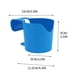 thumbnail image 5 of Cup Storage Rack, ABS Swimming Pool Beverage Cup Hand Wash Hanger, Foldable 2-Tier Design, Portable for Beach, Kitchen, Office, Lightweight Plastic Material, for Dorm, 5 of 9