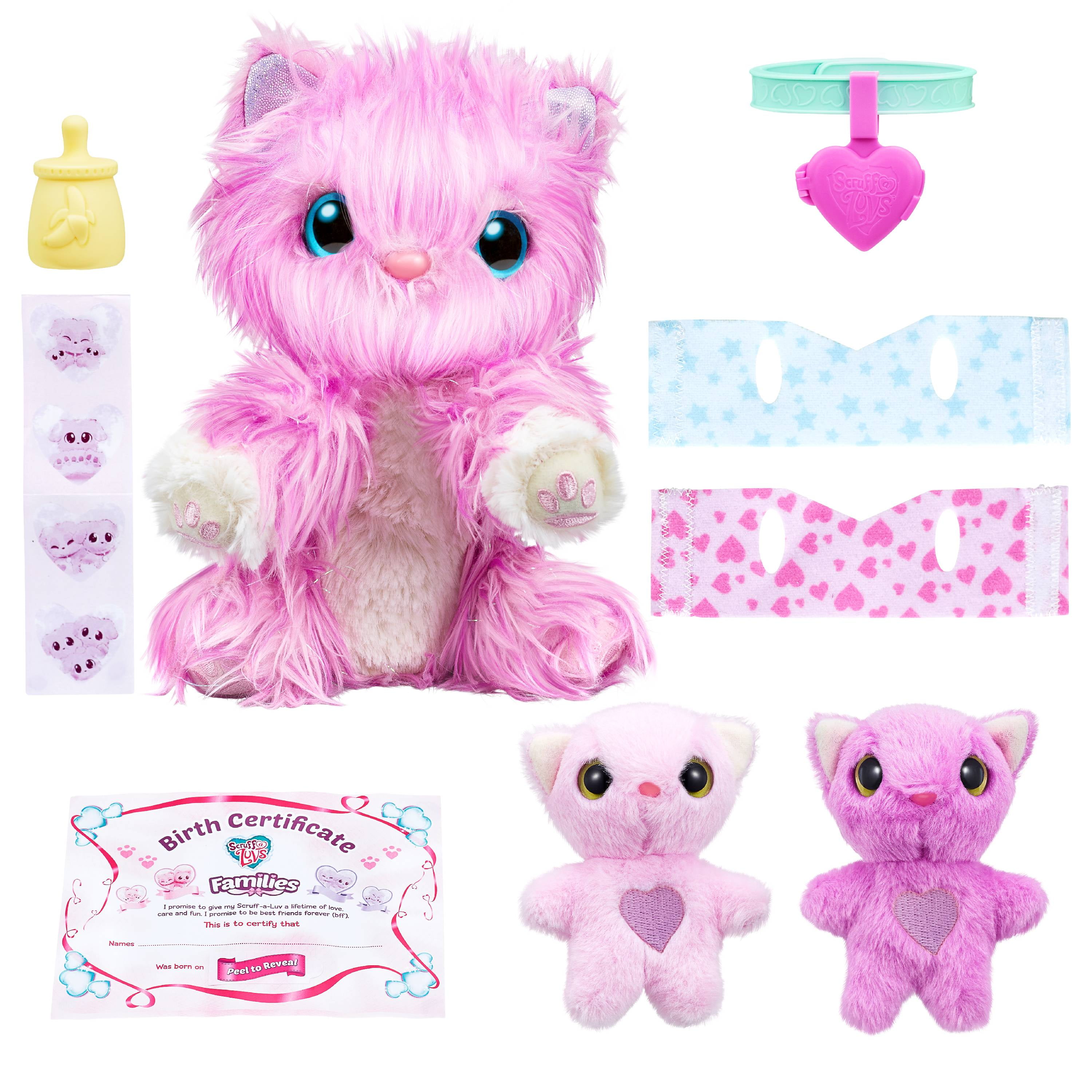 Pet Soft Toy Kids Gift Xmas Scruff A Luvs Little Live Girl Plush Mystery Rescue 