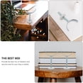 thumbnail image 4 of Durable Silver Alloy Doorway Door Bracket for Home with Adjustable Bolts and Exquisite, 4 of 9