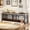 White, variant on Bel Ark 86 inch Double Dog Crate Furniture for 2 Large Dogs Heavy Duty Double Dog Crates Furniture Indoor as TV Stand, Large Brown