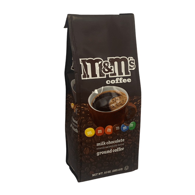 M&M's Milk Chocolate Candy Flavored Ground Coffee 10 Ounce