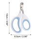 thumbnail image 4 of 1 Pc Durable Single Hole Pet Nail Clippers for Dog for Cat 3.94"x2.56" Blanco Azul, 4 of 6