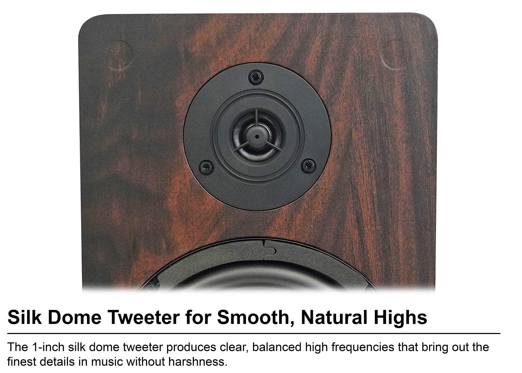 Rockville Pair RockShelf 68D V2 400W Bookshelf Speakers 8 Ohm, Kevlar Woofers, Silk Dome Tweeter, MDF Cabinet, for Home Theater and Audiophiles