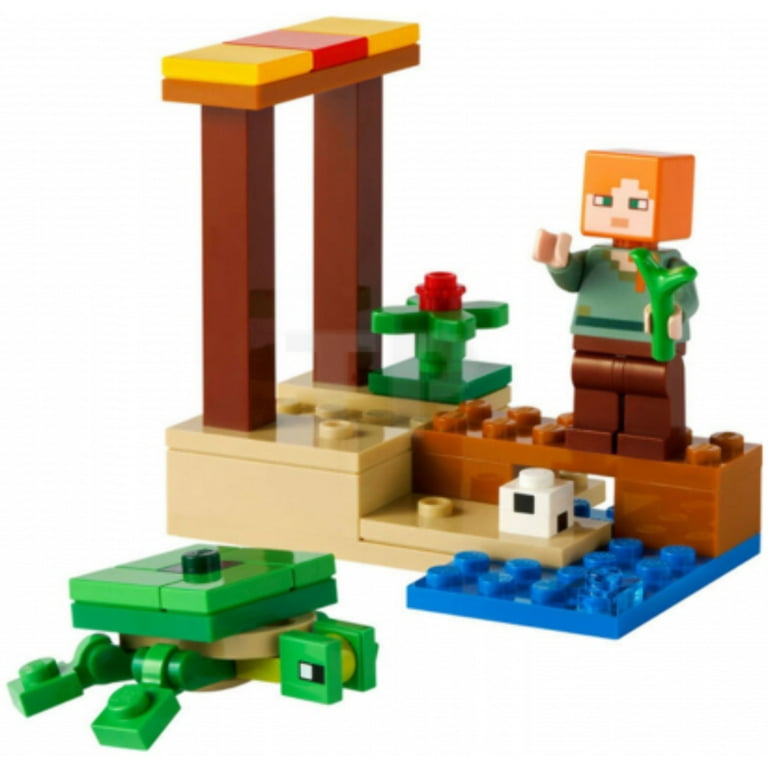 Unknown, LEGO Minecraft Polybag Set 30432 featuring Turtle Beach