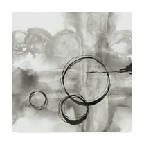 Trademark Fine Art 'Full Circle II Gray' Canvas Art by Chris Paschke