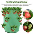 thumbnail image 2 of Planting Growing Bag Multi Mouth Potato Strawberry Planter Pot Vegetable Container Garden Supplies, 2 of 7
