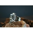 thumbnail image 3 of Roarsilver Motorcycle Enthusiast's Choice: 925 Sterling Silver Skeleton Rider Ring | 15, 3 of 5