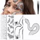 thumbnail image 1 of wonima02 Face Gems, Halloween Face Jewels Stickers, Spider, Bats, Snakes Hair Gems for Women, Black Stick On Rhinestones for Halloween Makeup, Rave Accessories, 1 of 1