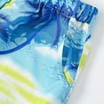 thumbnail image 6 of Odeerbi 2-16 Years Kids Boys Beach Swim Trunks Hawaiian Print Swimming Trunks Quick Drying Swimsuit Shorts Children's Summer Elastic Waisted Swimwear Pants, 6 of 7