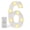 6, variant on LED Letter Lights- Alphabet Marquee Letters Sign LED Marquee Number Lights Sign With Remote Warm White.
