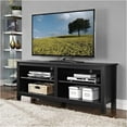 thumbnail image 3 of Pemberly Row 58" Wood TV Console in Black, 3 of 3