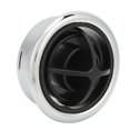 thumbnail image 4 of Lot de 4 grilles d'aération pour climatisation, en ABS noir et argent, galvanisées, pour yacht, bus, bateau, 4 of 4
