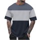 thumbnail image 1 of Camisetas de Cuello de la Tripulación de los Hombres de Verano Redondo Cuello Impreso Camiseta, Top Atlético de Secado Rápido Casual para los Hombres, 1 of 5