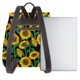 thumbnail image 3 of Fotbe Sunflower 1 Mochila Bolso con Estampado para Mujer, Mochila Antirrobo de Nylon Impermeable, Bolsa Ligera de Hombro, 3 of 4