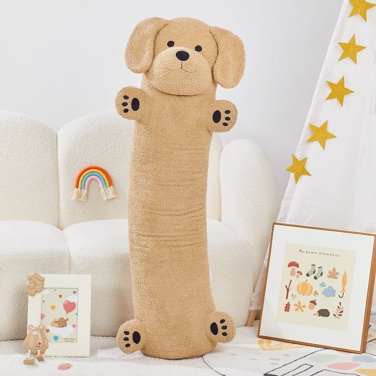 Morismos 43.3 Inch Golden Retriever Dog Body Pillow Plush photo 6