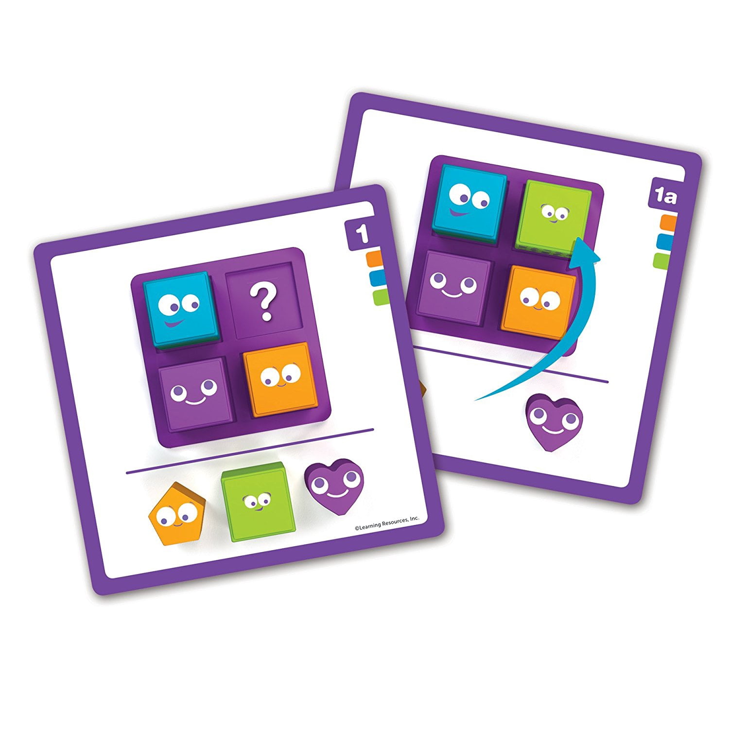 Learning Resources Mental Blox Junior Early Logic Game, Roadtrip Games, Ages 4+, LER9285