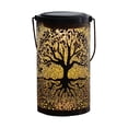 thumbnail image 1 of Projection Lawn Yard Outdoor Hanging Garden Light Hollowed Out Solar Lantern, 1 of 9