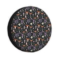 thumbnail image 1 of Fotbe Mushroom Funda de Llanta de Repuesto con Estampado, Engrosada, Ajuste Universal para Jeep, Remolque, RV, SUV, Camión-15 inch, 1 of 6