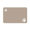 thumbnail image 3 of Hearth & Gear Pet Feeding Mat Washable And Reusable Cat And Dog Food Mat Training Puppy Water Absorbent Pad Quick Drying And Proof Mat round Table Dining Set for 4 Small Table Runners for round Tables, 3 of 6