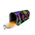 thumbnail image 3 of Lsque Bright Mushrooms Mailbox Cover Standard Size ,Magnetic Mailbox Covers Post Wraps Letter Box Cover -25.5x21 in, 3 of 9