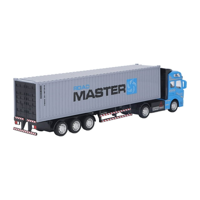 Camión transportador expreso camión contenedor desmontable azul modelo de juguete aleación colorida para niños para viajes ANGGREK Otros