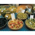 thumbnail image 2 of Zeny Cieslikowski 32x26 White Modern Wood Framed Wall Art Titled - Olives Antibes, 2 of 5