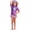 Multicolor, variant on UV SKINZ UPF 50+ Girls 3-Piece Swim Set (12/18M, Purple Rain or Shine)