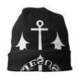 thumbnail image 4 of Gorros de ancla de Jesús para hombres y mujeres, gorros de punto, gorros de Hip Hop, gorros católicos, gorros de Navidad, Unisex, adultos, Invierno, 4 of 4