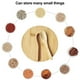 thumbnail image 5 of Contenedor de especias de bambú natural, elegante salero de bambú para decoración de cocina con tapa giratoria magnética para un almacenamiento versátil en su espacio de cocina, 5 of 5