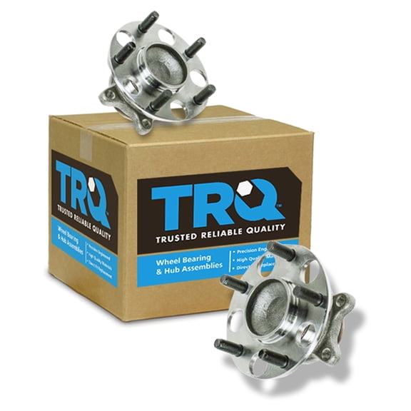 TRQ Rear Wheel Hub & Bearing Set Pair for 06-11 Honda Civic BHA53543 Fits select: 2006-2009 HONDA CIVIC LX, 2010-2011 HONDA CIVIC VP