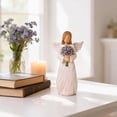 thumbnail image 5 of thovorrnl Sympathy Gifts for Loss of Loved One, Forget Me Not Guardian Angel Figurine, Miscarriage Gift for Mothers, Memorial Home Decor Statues, 5 of 7